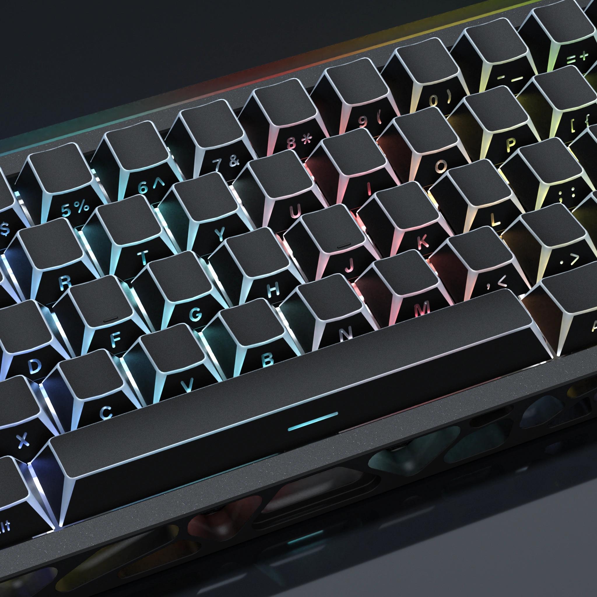 Womier SK61 HE Wireless Magnetic Switch 60% Aluminum Hollow Design Gaming Keyboard - Womier Keyboard