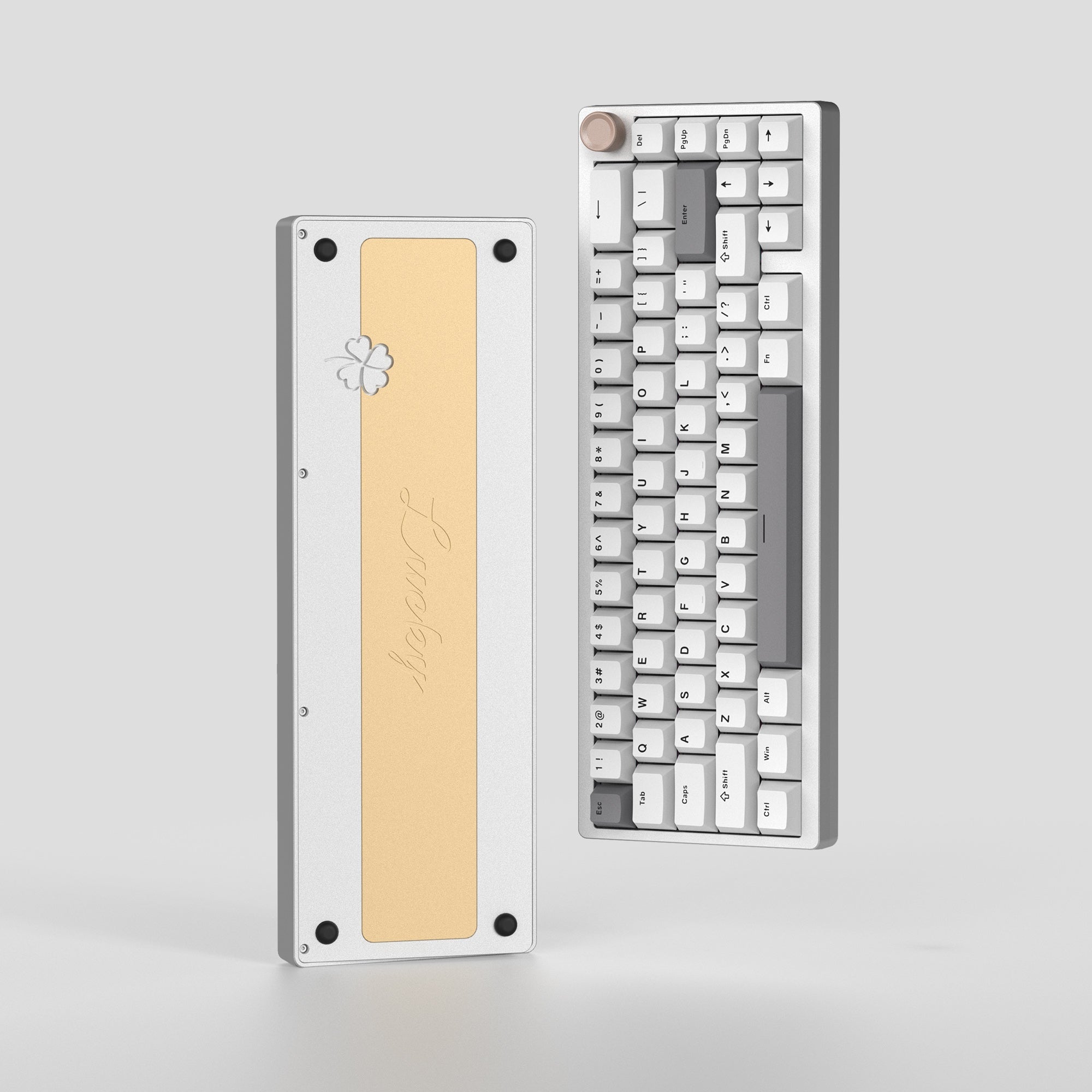 Womier SK65 65% Gasket Mounted Wireless Aluminum Keyboard with Knob (4 Colors) - Womier Keyboard