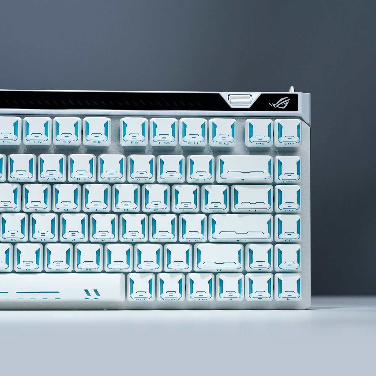 Womier Star Prism White-Blue Cherry Profile Shine-Through Keycap Set (136-Key) - Womier Keyboard