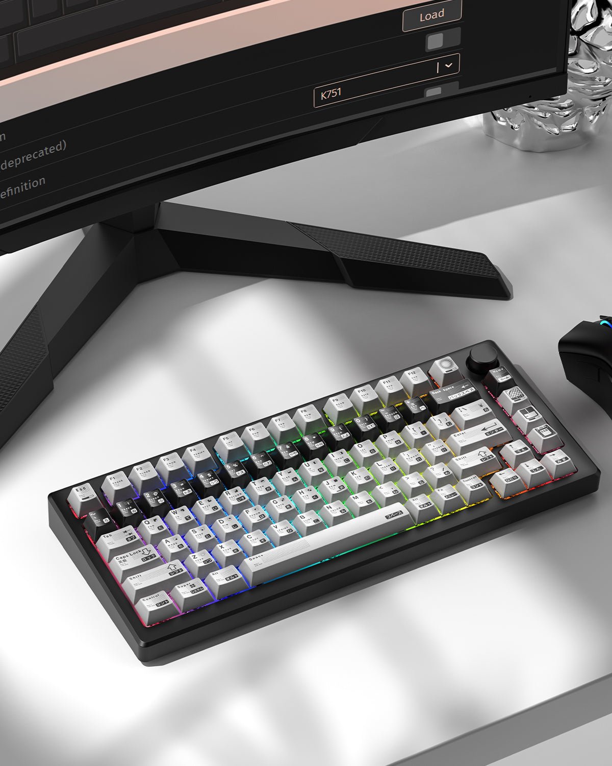 Womier Timeless 112-Key Cherry Profile Metallic Coating Keycap Set - Womier Keyboard