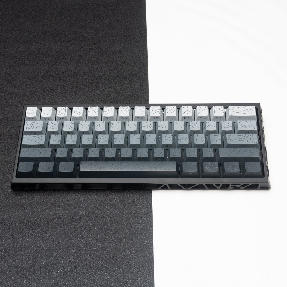 Womier Topographic Cherry Profile 135-Key Side-Printed PBT Keycap - Womier Keyboard