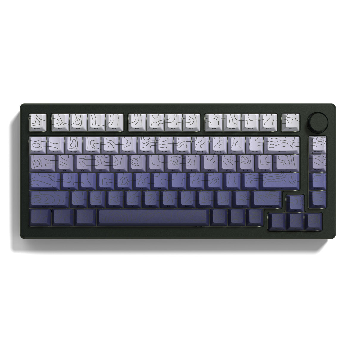 Womier Topographic Cherry Profile 135-Key Side-Printed PBT Keycap - Womier Keyboard
