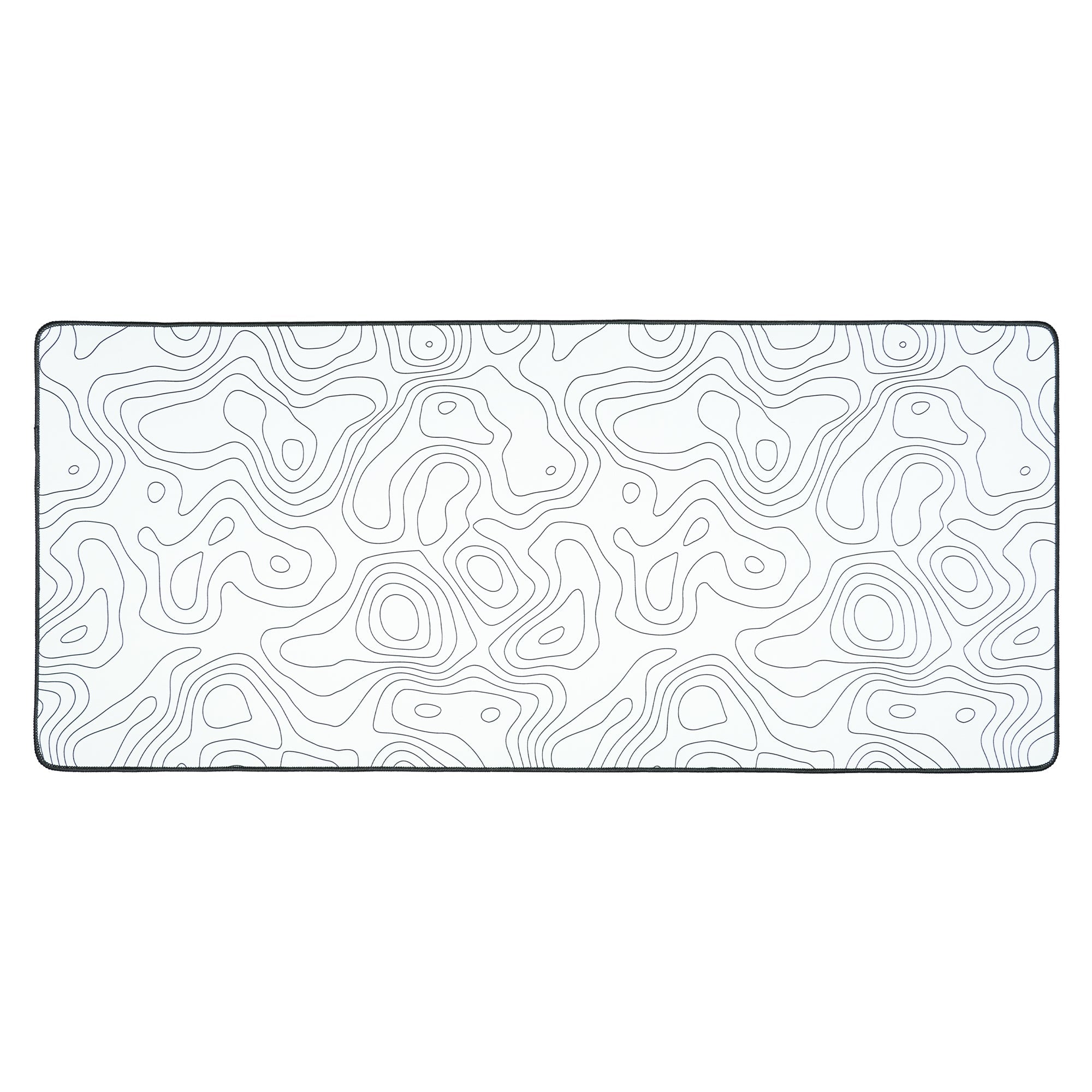 Womier Topographic Themed Large Desk Mat - Womier Keyboard