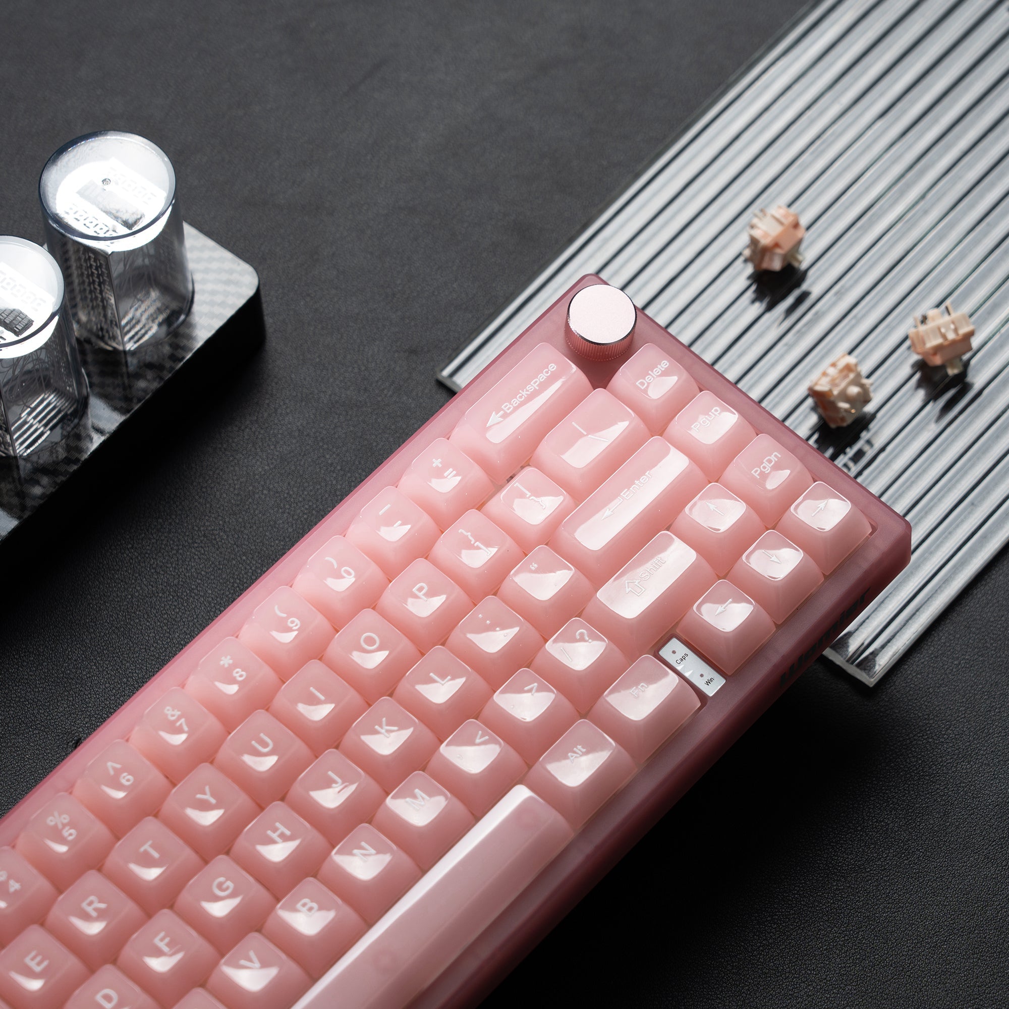 Womier VK66 Pro VIA Support 66 - Key Gasket Mechanical Keyboard with Knob - Womier Keyboard