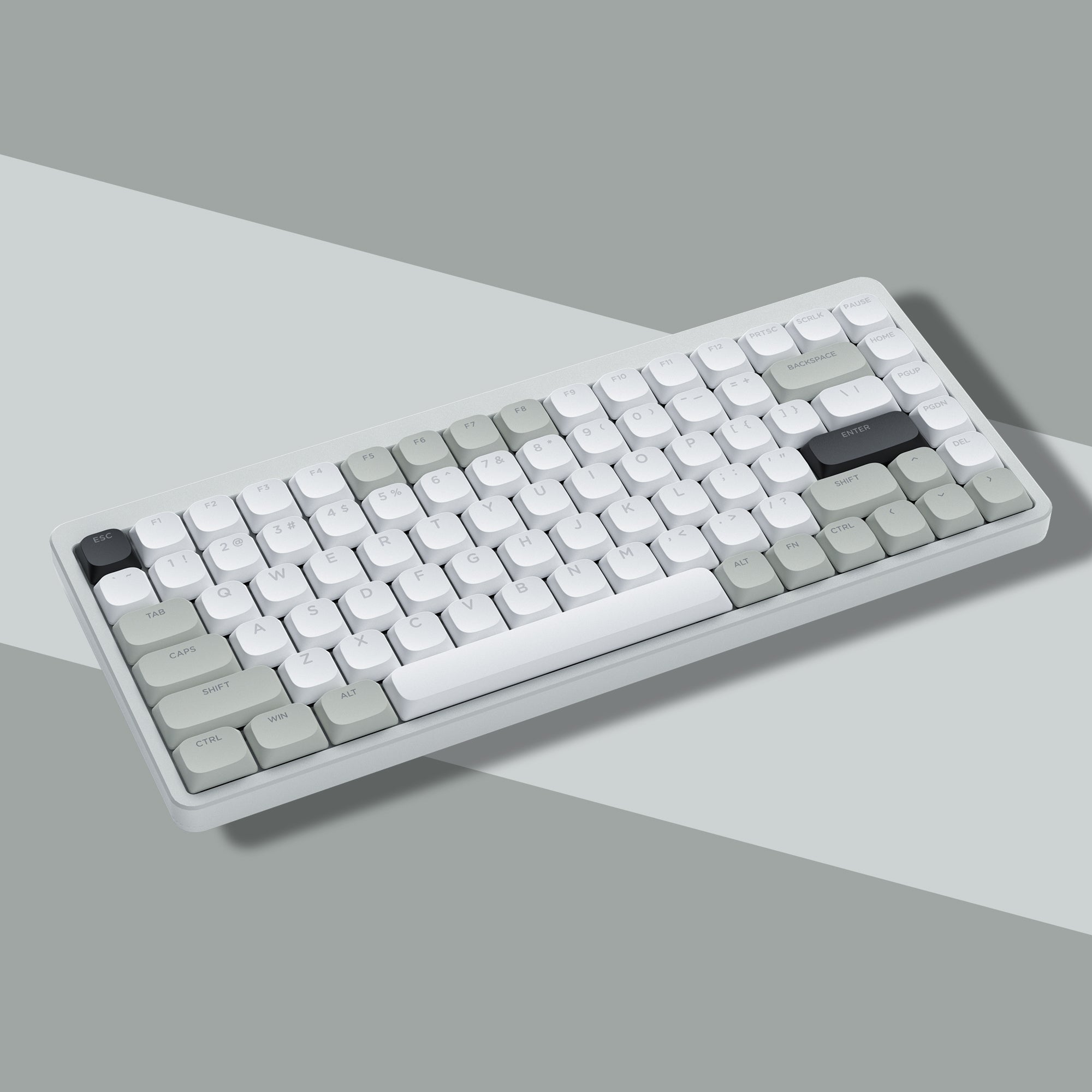 Skyline R2 Low Profile PBT Double-shot Keycap (9 Colors)