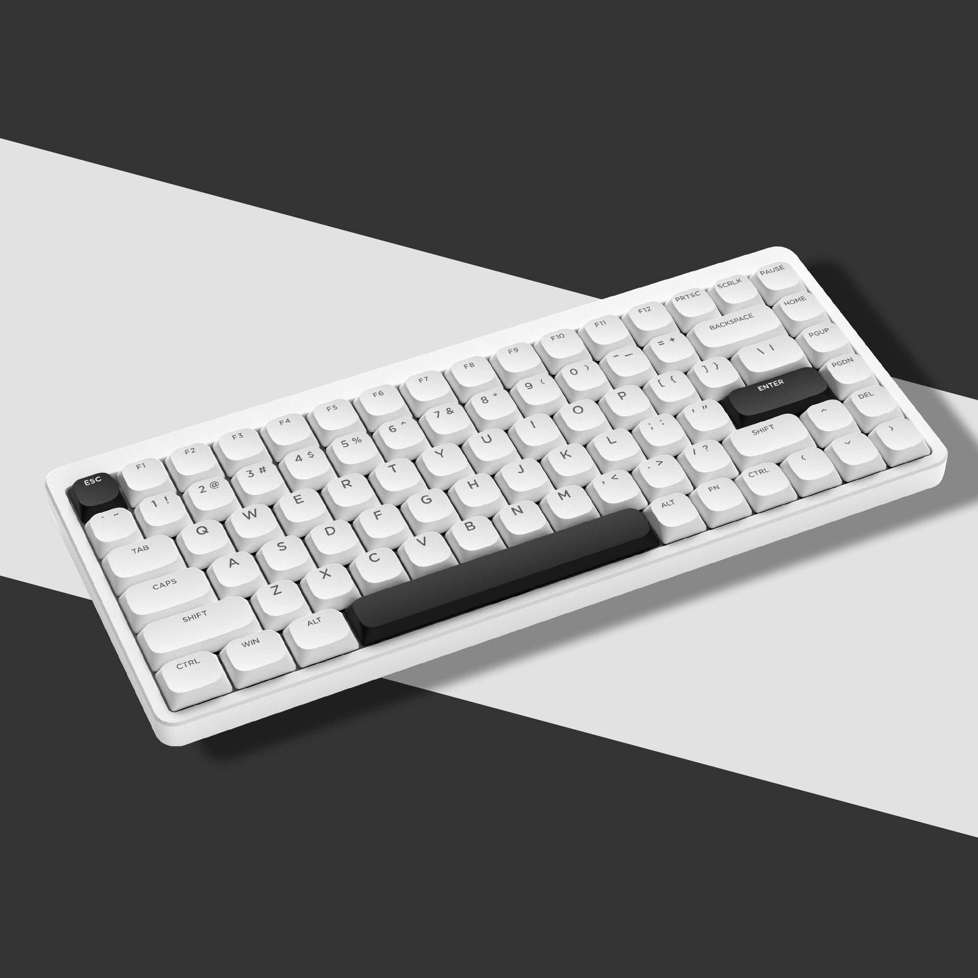 Skyline R2 Low Profile PBT Double-shot Keycap (9 Colors)