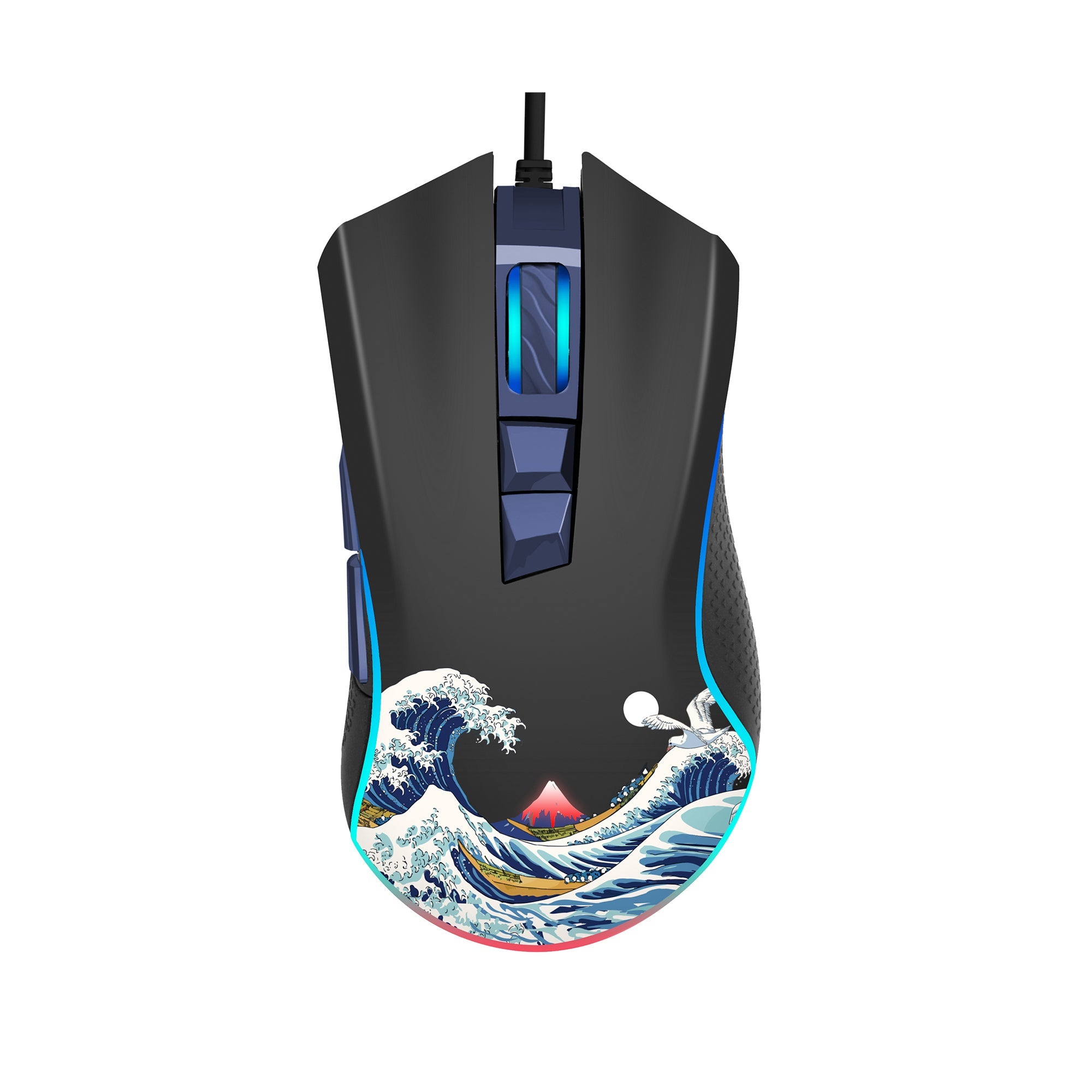 Womier G705 Kanagawa Themed Gaming Mouse (Wired) - Womier Keyboard