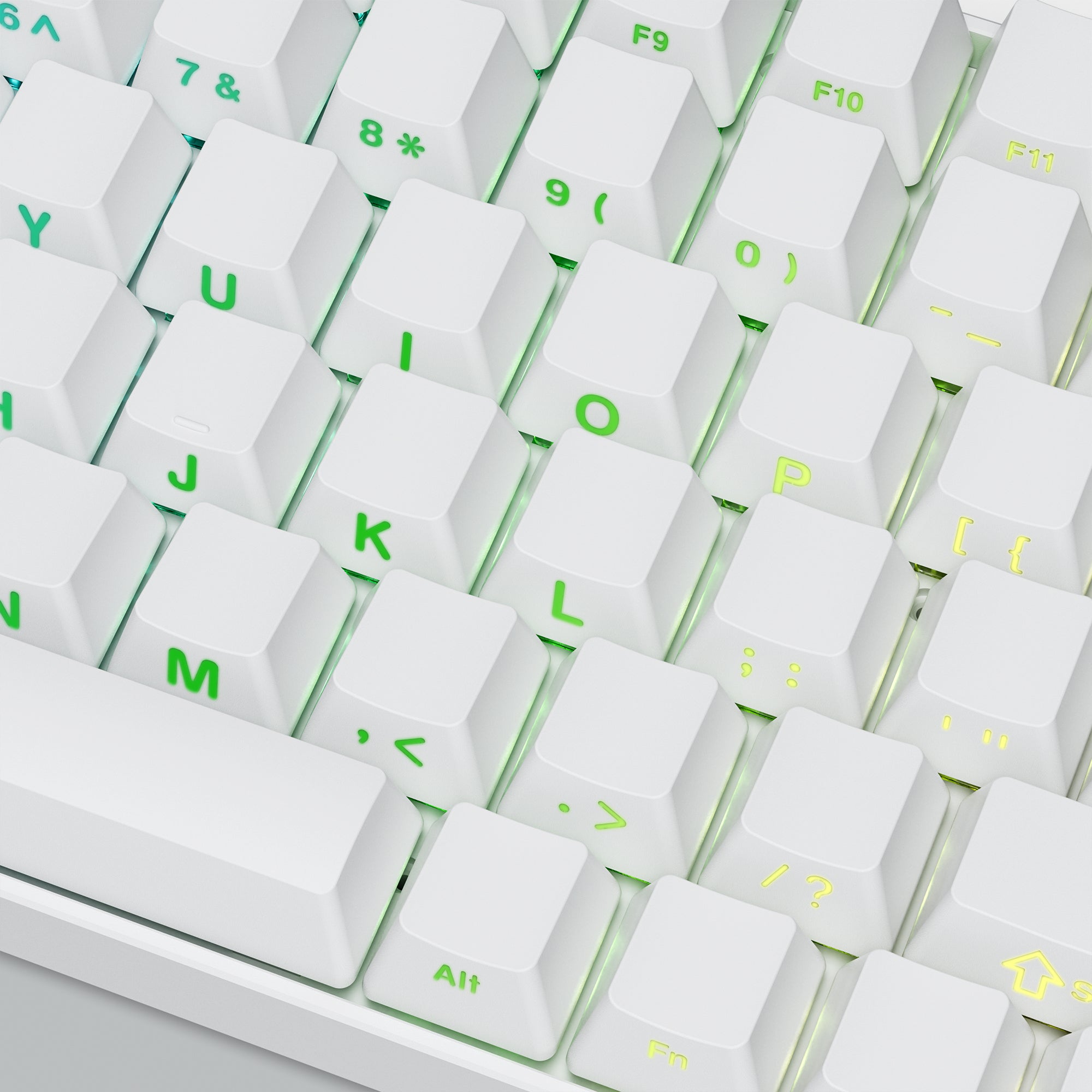 Womier Gradient Series 136-Key Side-Printed OEM Profile Keycap (6 Colors)