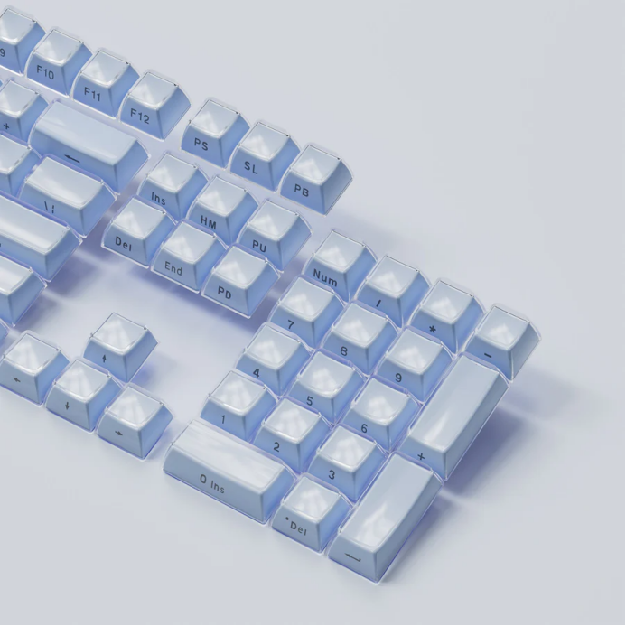 Enhance Your Typing Experience with Womier: Unveiling the Womier Jello Side-Printed Translucent OEM Profile Keycap Set