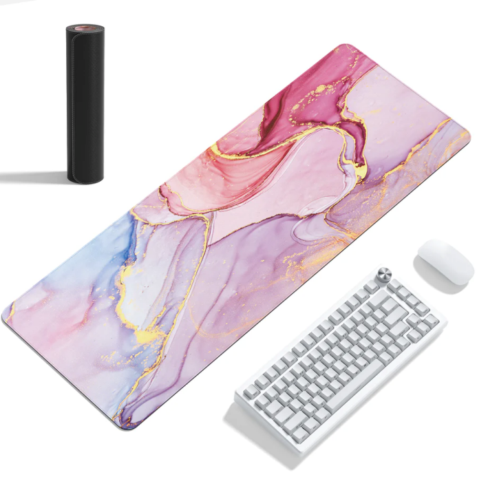 Workspace Transformation: Introducing Womier's Sparkles Themed Large Desk Mat