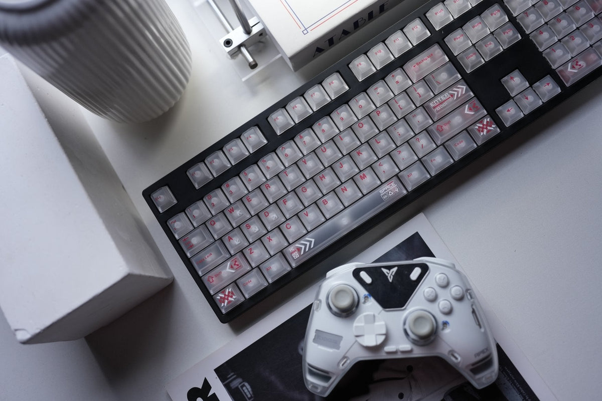 2026 Keycap Customization Trends: Side-Printed Shine-Through, Frosted Translucent & Ceramic Keycaps - Womier Keyboard
