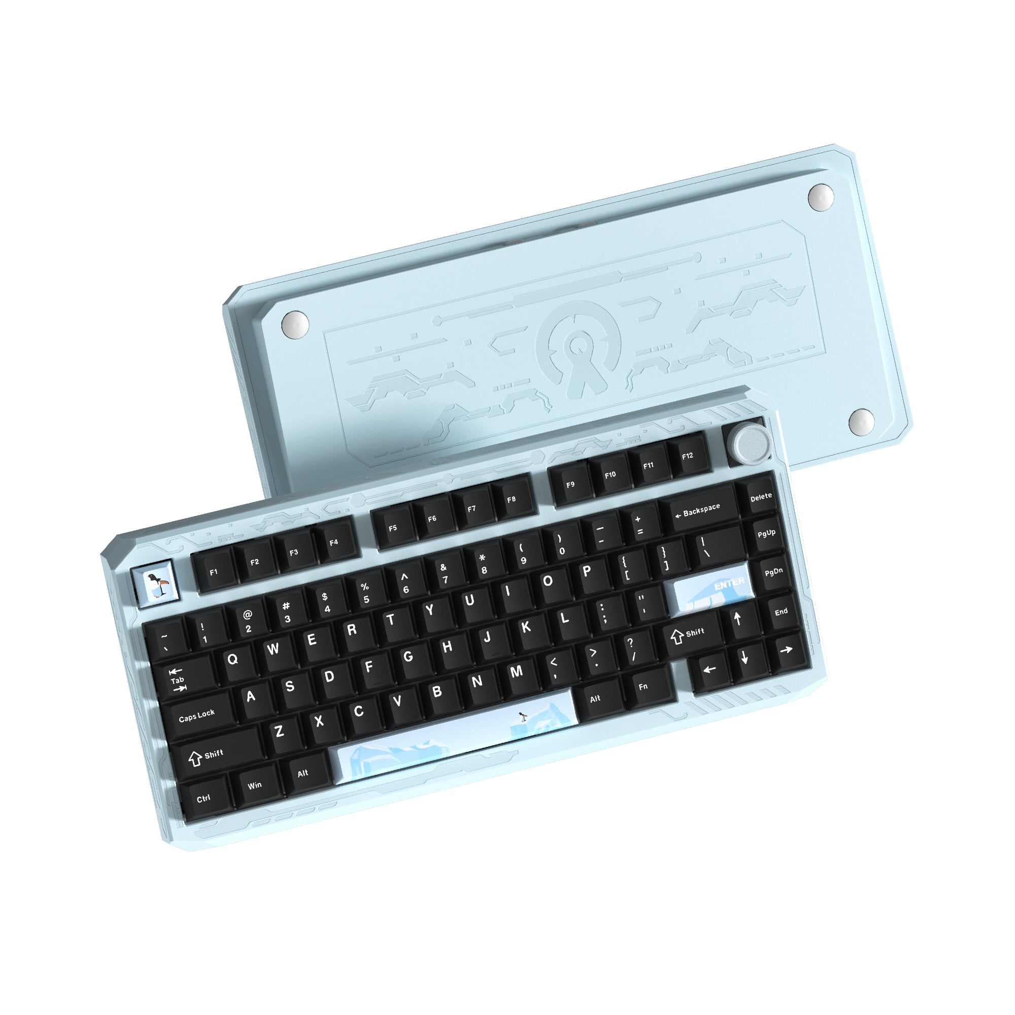 Womier ERA75 75% VIA Support Wireless Aluminum Mechanical Keyboard