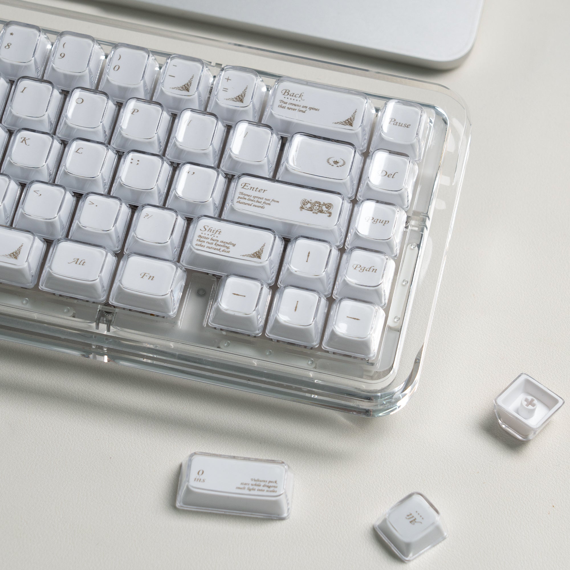 Womier Luna 115-Key MDA Profile Double-Shot Keycap Set