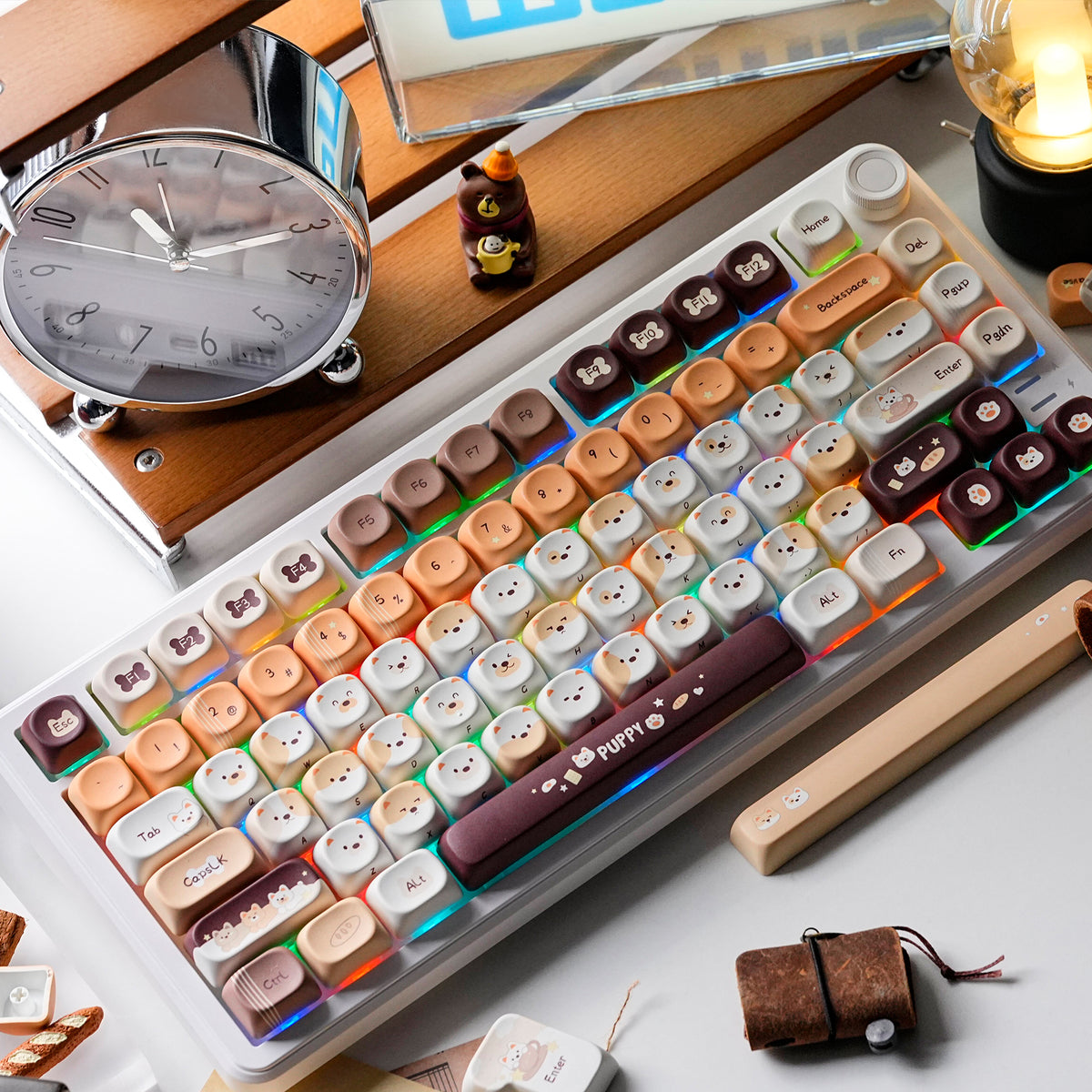 Womier Forest Animals MOA Profile Dye-Sublimation PBT Keycap Set