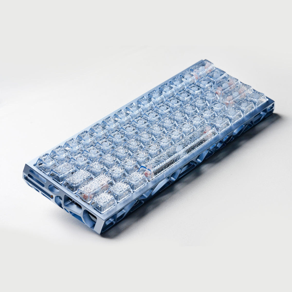 Womier Ripple Clear PC Side-Printed Keycaps  126 Keys