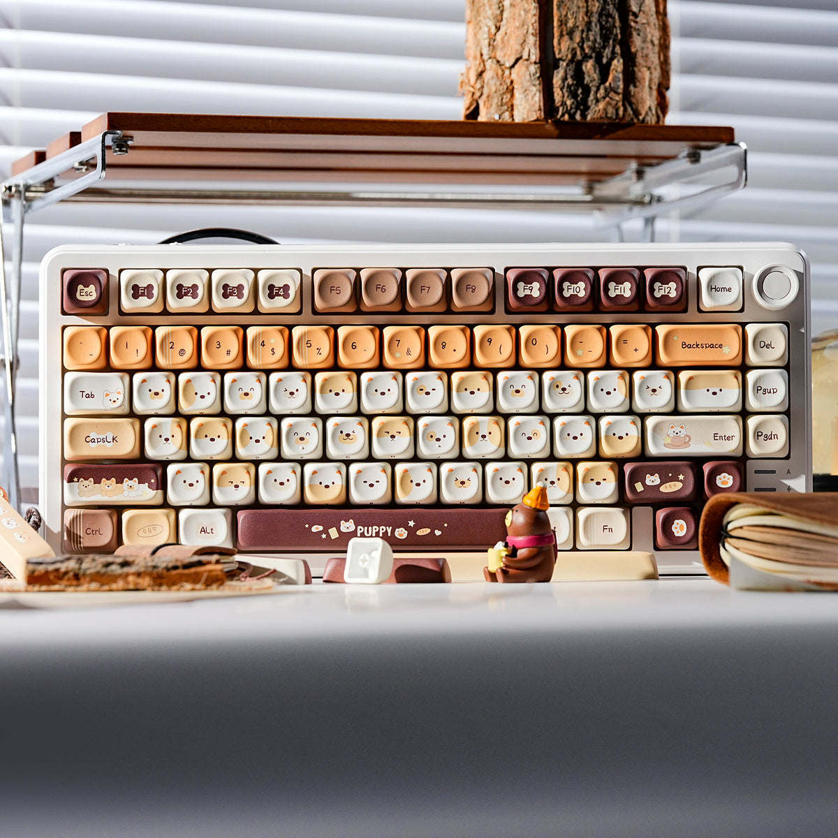Womier Forest Animals MOA Profile Dye-Sublimation PBT Keycap Set