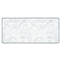 Womier Topographic Themed Large Desk Mat