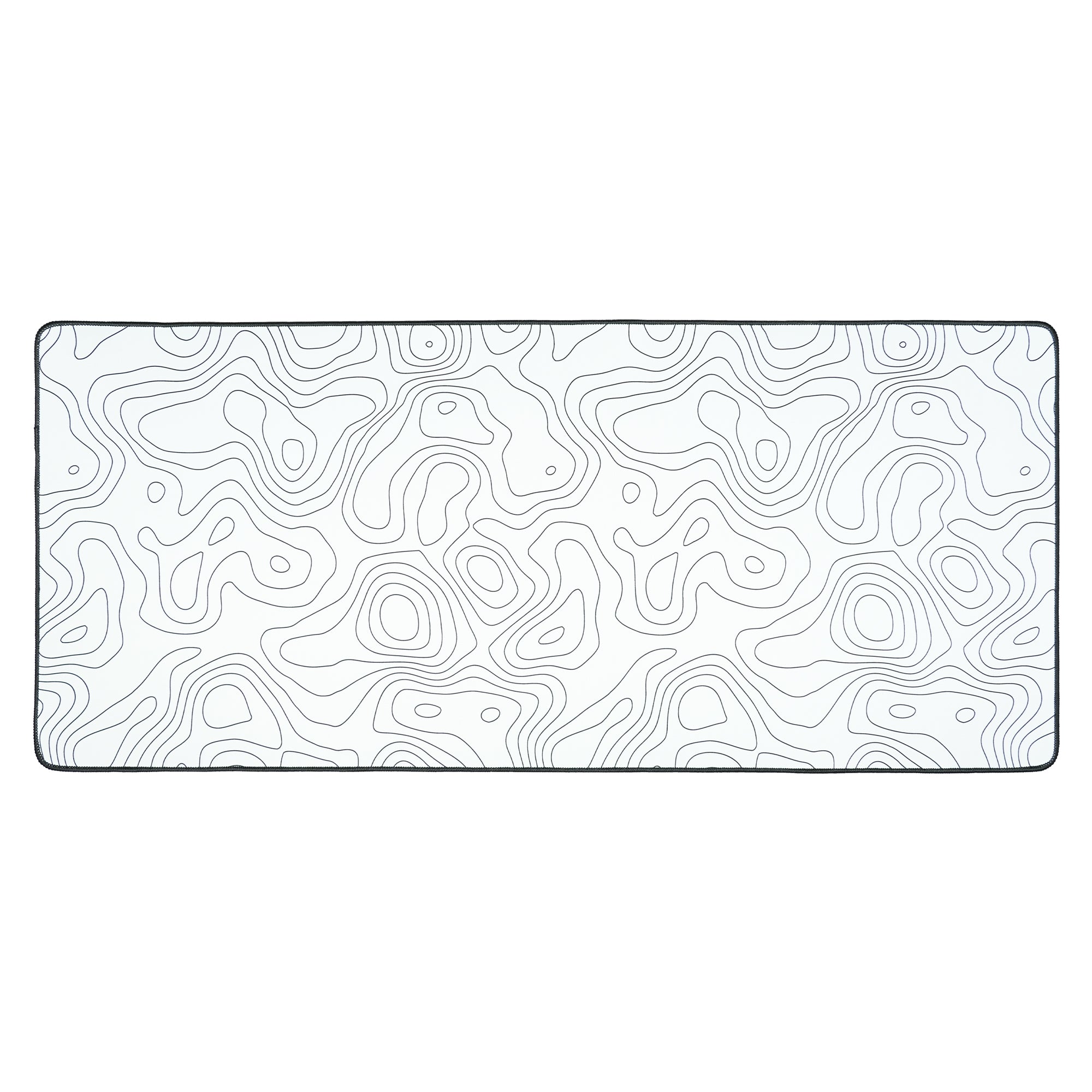 Womier Topographic Themed Large Desk Mat