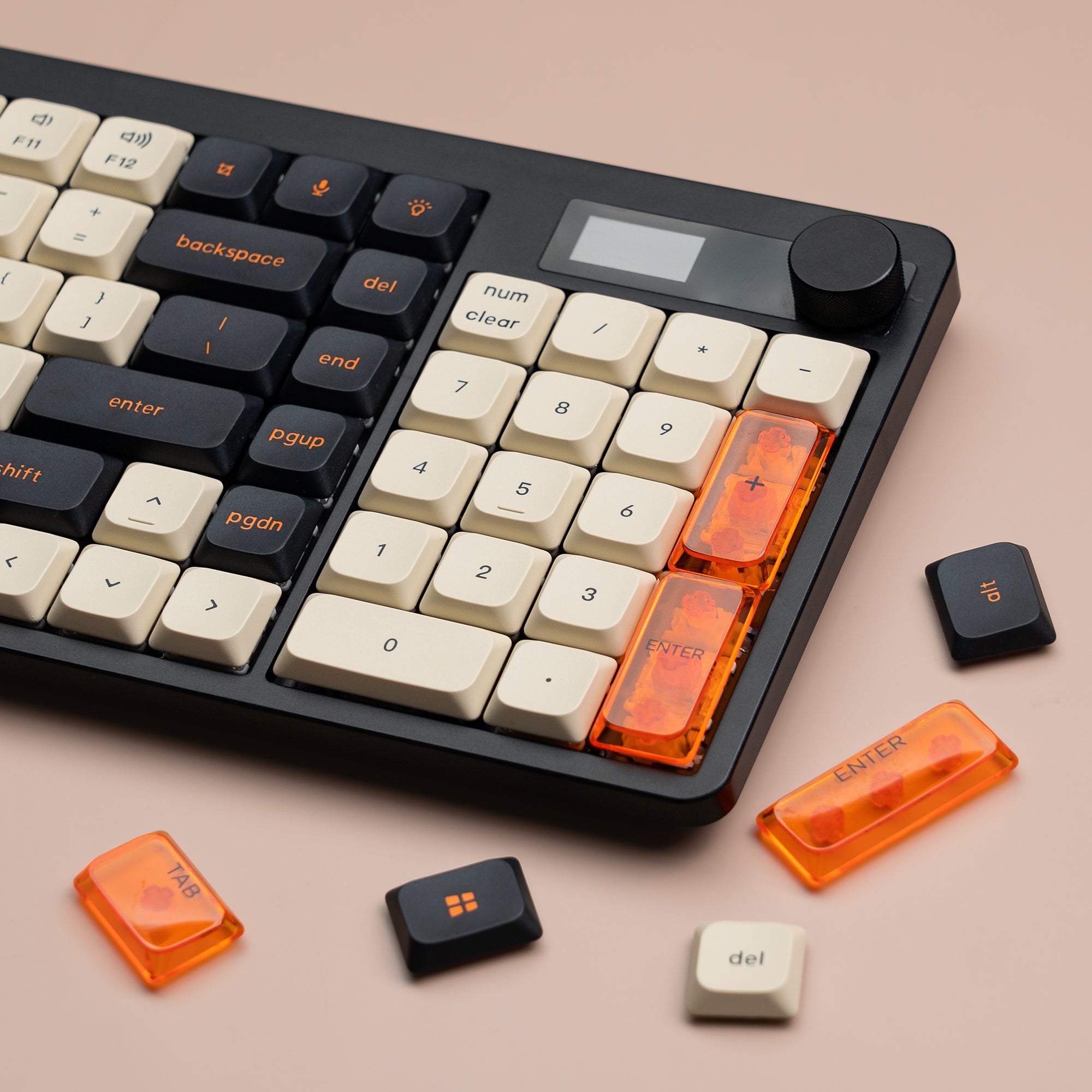 Skyline R3 Low Profile PBT+PC Double-Shot Keycap (3 Colorways)