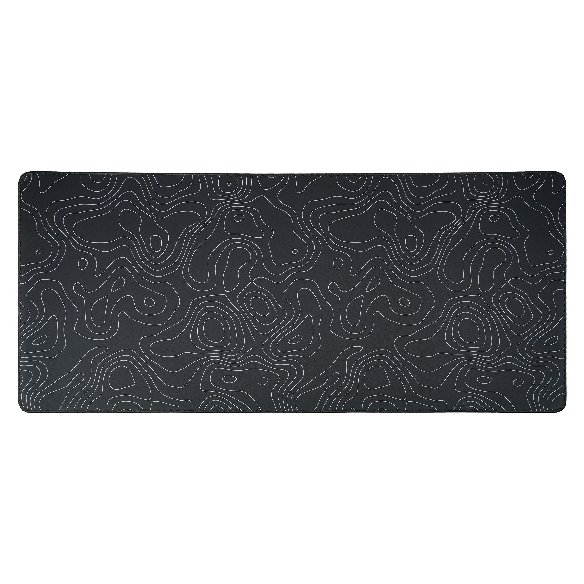 Womier Topographic Themed Large Desk Mat