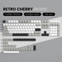 Womier Retro Cherry Series Double-Shot Cherry Profile PBT Keycaps (6 Colors)