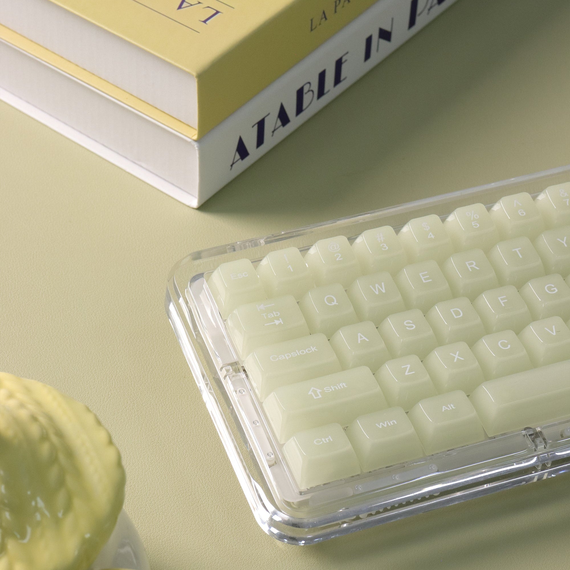 Womier Frosty Jello 115-Key MDA Profile Translucent PC Keycap Set