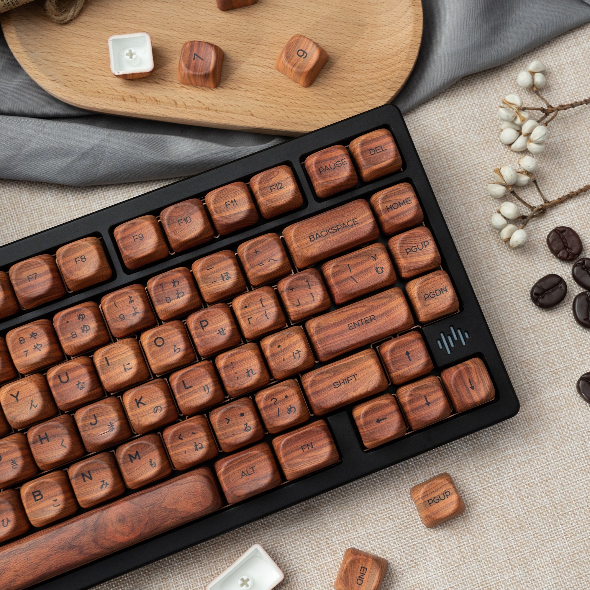 Womier Gradient Series MOA Profile Dye Sublimation PBT Keycap Set (4 Colorways)