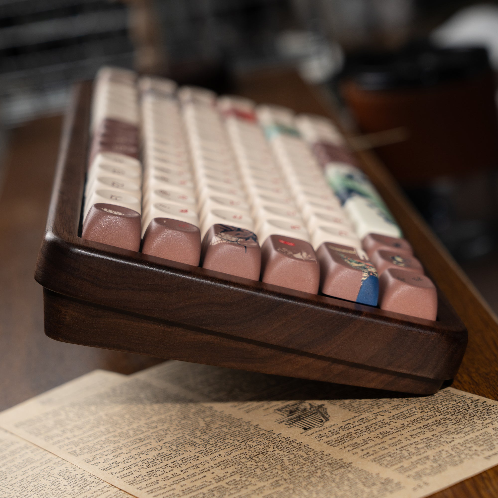 Womier UKIYOE MOA Profile Dye-Sublimation PBT Keycap Set