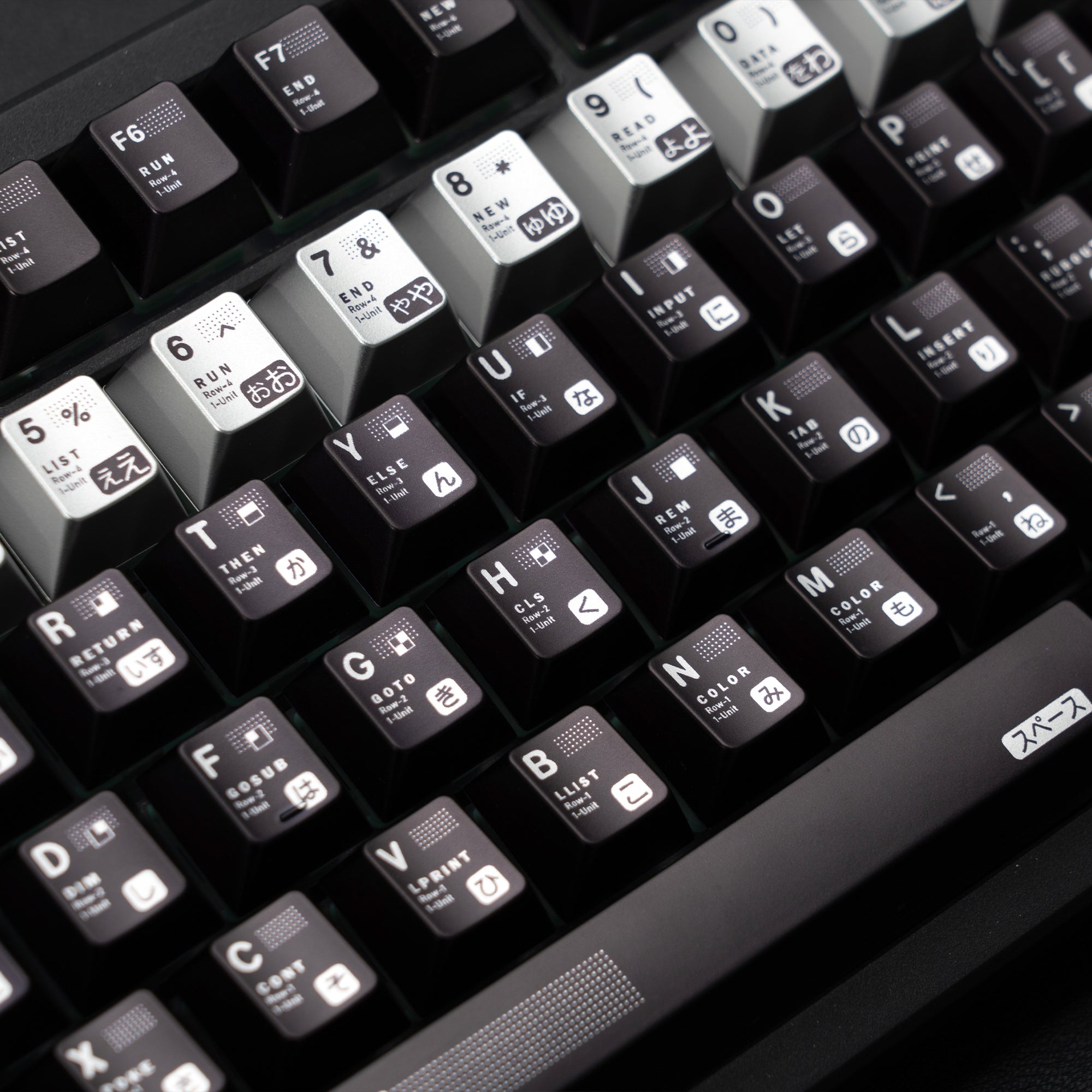 Womier Parametric 112-Key Cherry Profile Metallic Coating Keycap Set