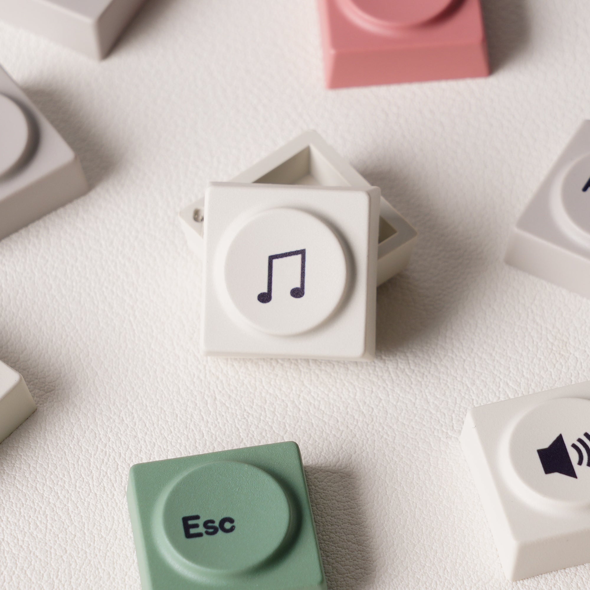 Womier Bricks 137-Key Uniform Profile Dye-Sublimation PBT Keycap Set