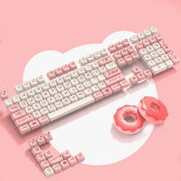 Womier Panda Bear 122-Key KDA Profile Double-Shot PBT Keycap Set