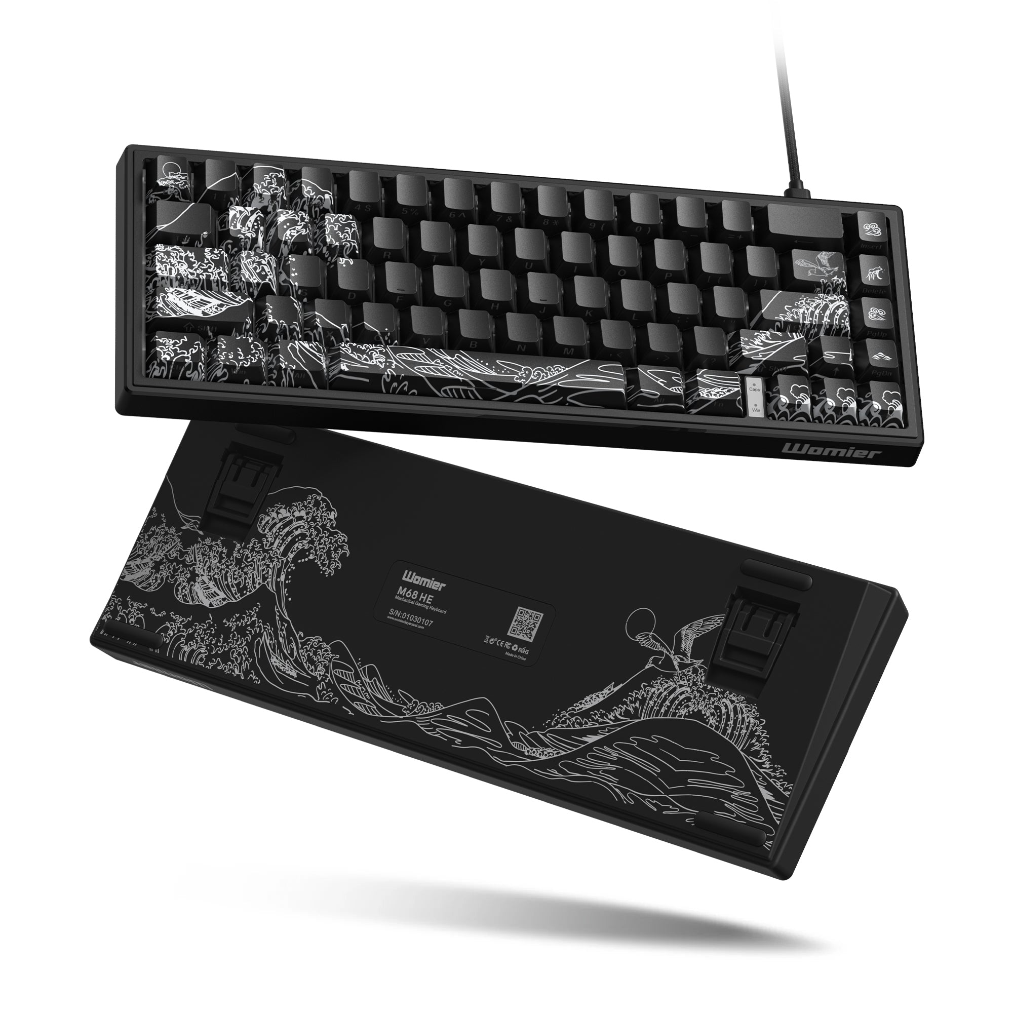 Womier M68 HE V2 65% Themed Hall Effect Wired Gaming Keyboard