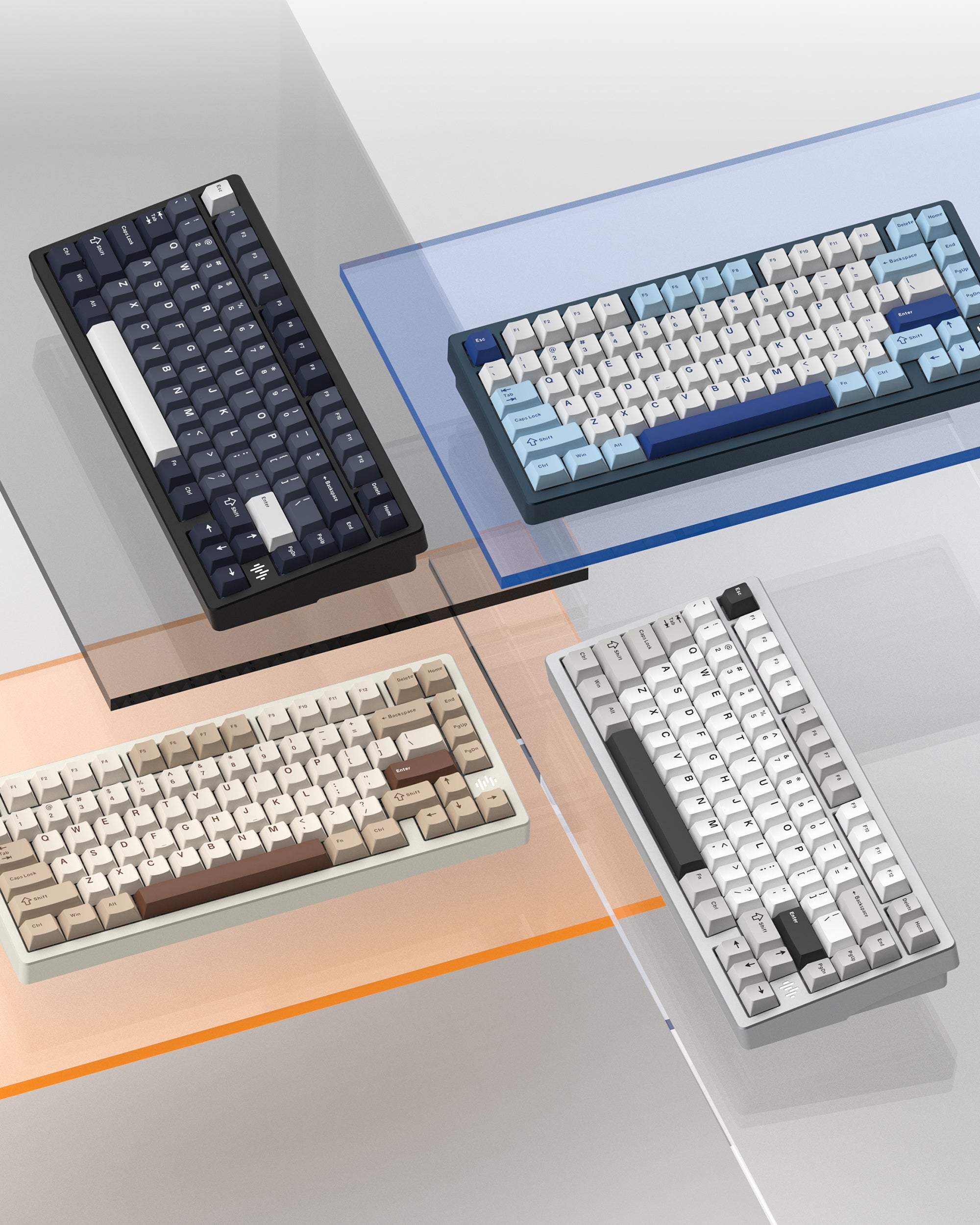 Womier G75 ノブ付き75% Keyboard フェルトケース付き Womier G75 ノブ付き75% Keyboard フェルトケース付き新品 通販
