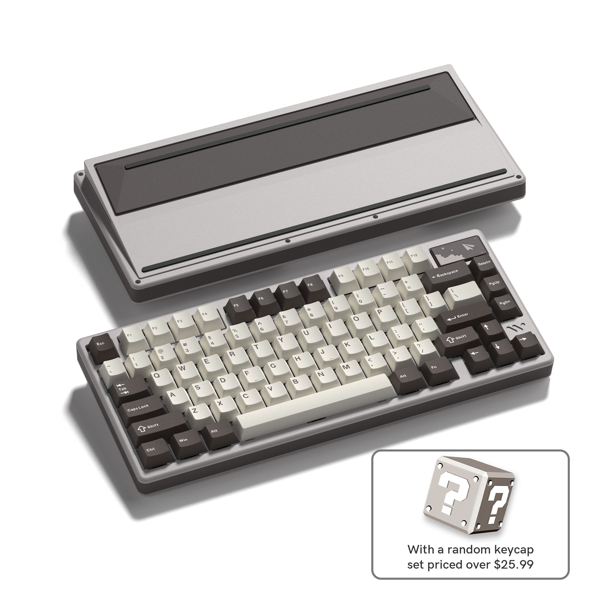 Womier SK71 Pro 75% VIA Support Wireless Aluminum Mechanical Keyboard