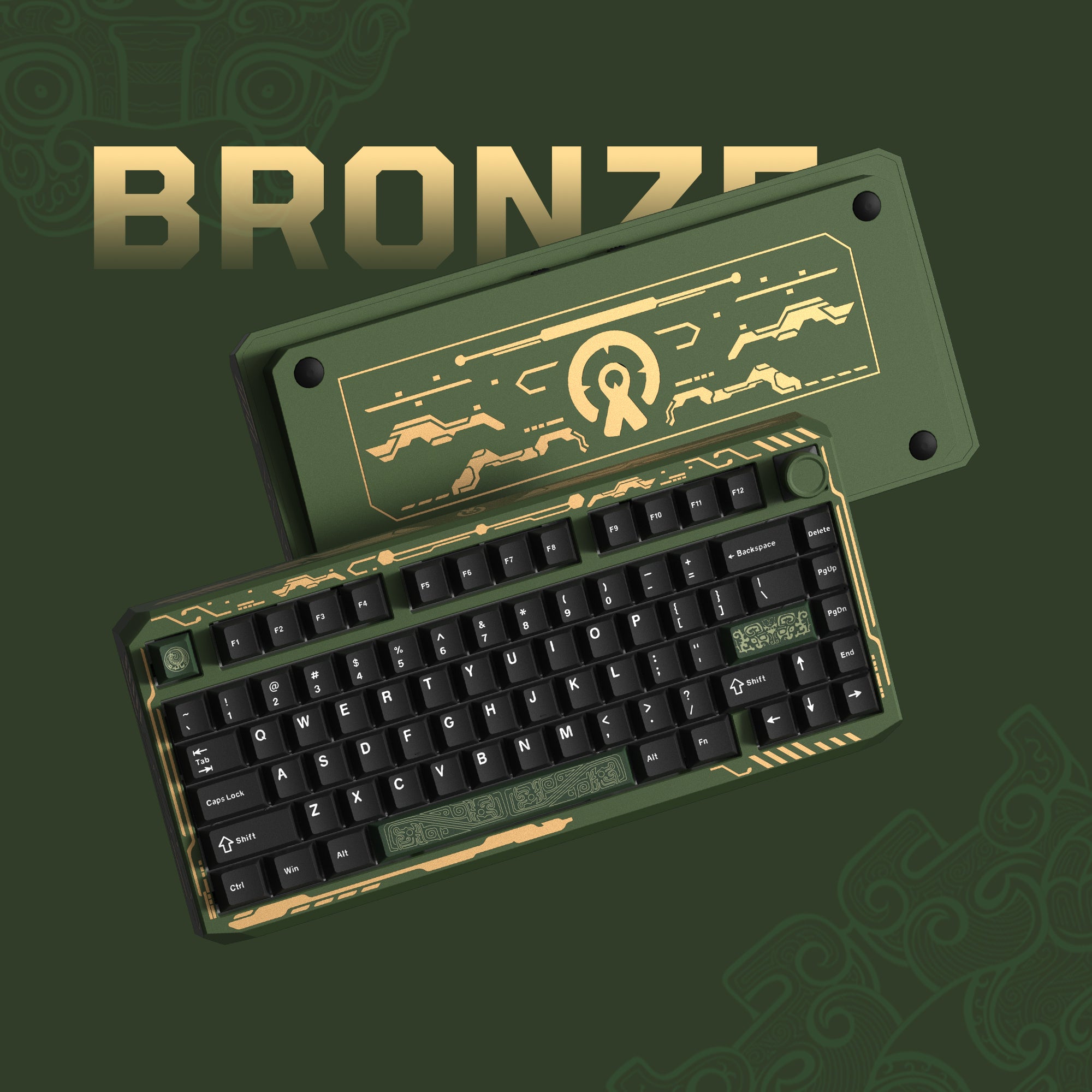 Womier ERA75 75% VIA Support Wireless Aluminum Mechanical Keyboard