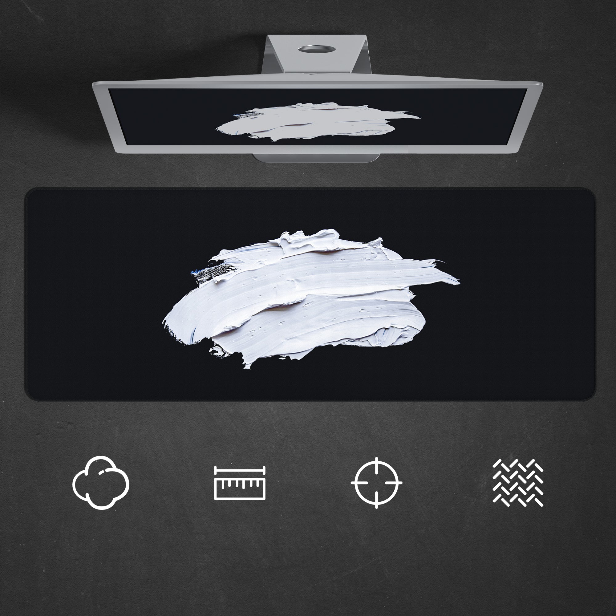 Womier Putty Themed Large Desk Mat