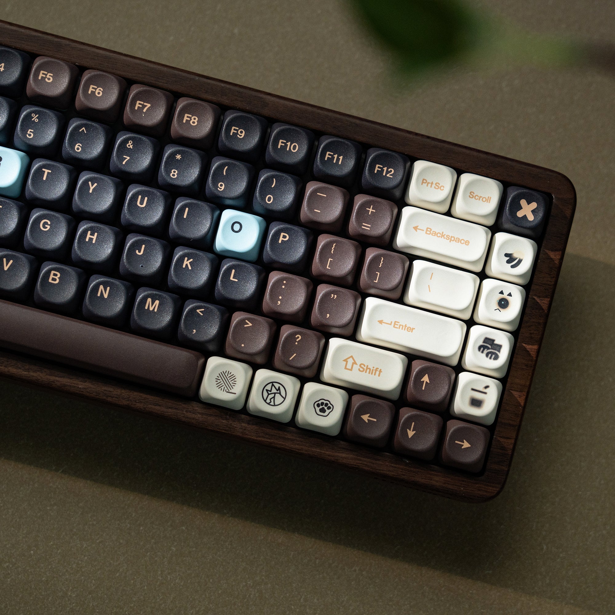 Womier Siamese Cat MOA Profile Dye-Sublimation PBT Keycap Set