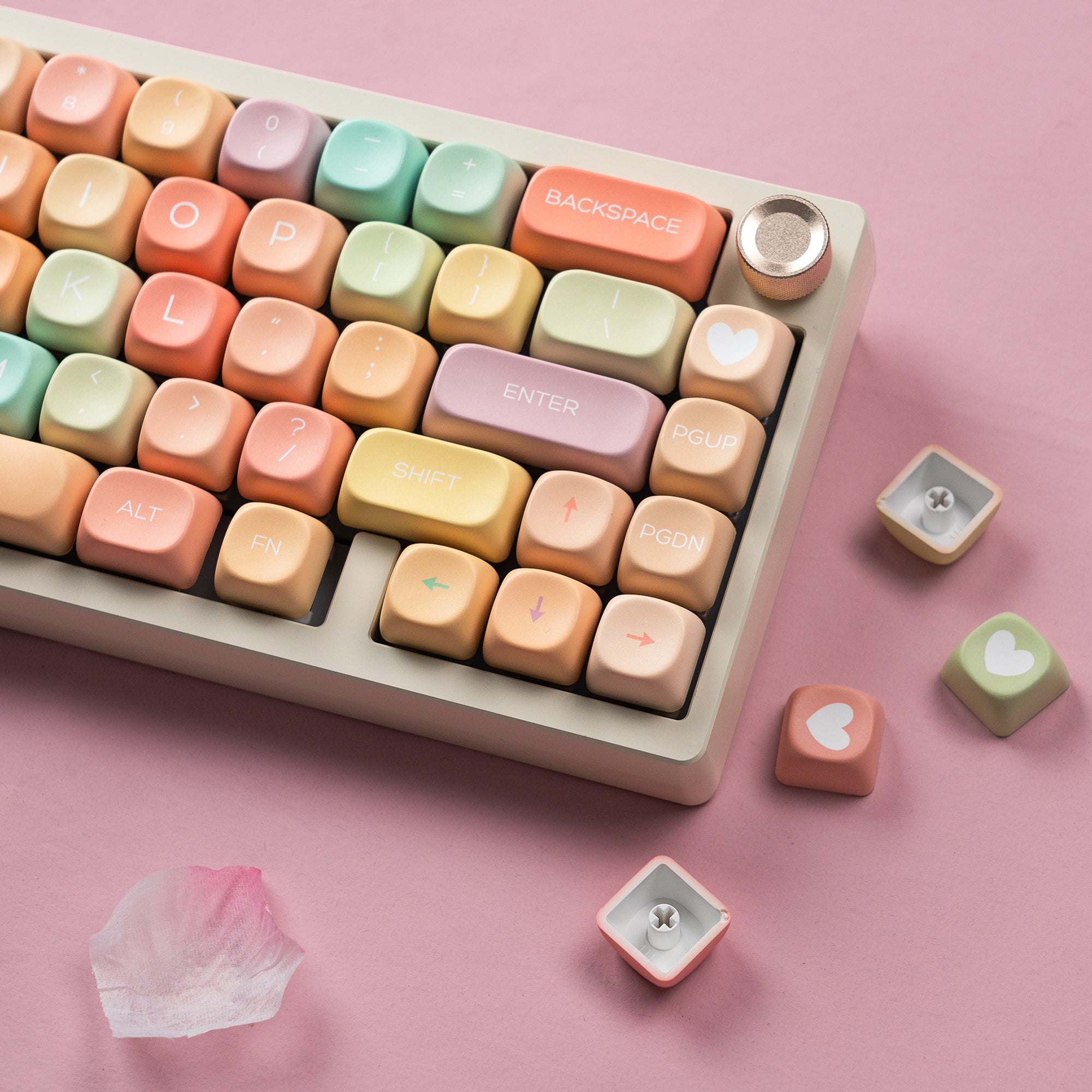 Womier Candy MOA Profile Dye-Sublimation PBT Keycap Set