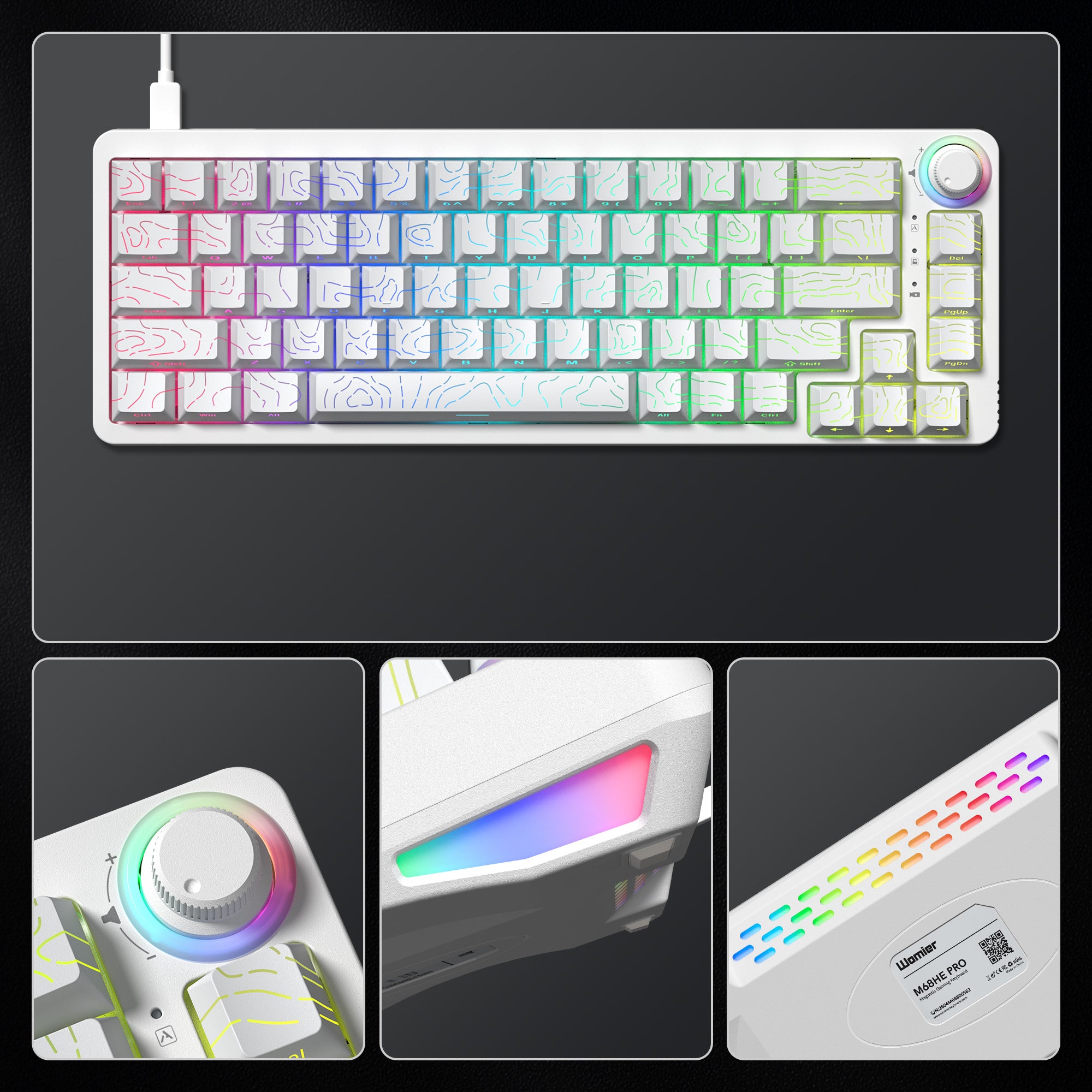 Womier M68HE PRO 60% Mechanical Gaming Keyboard