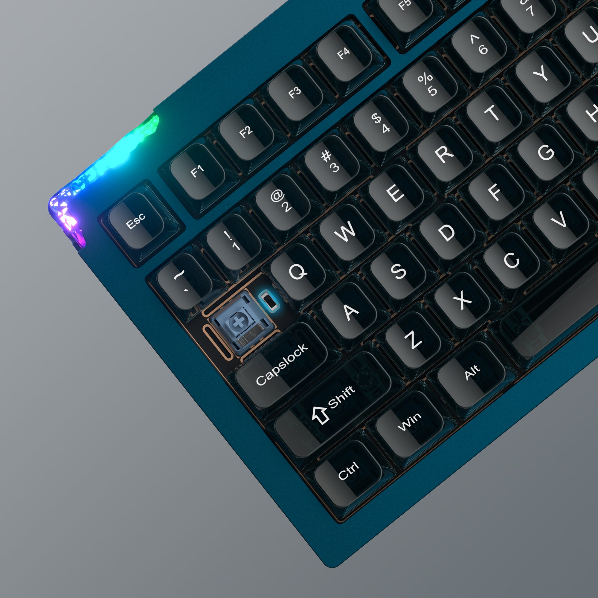 Womier SK87 TKL QMK/VIA Support Wireless Aluminum Custom Keyboard