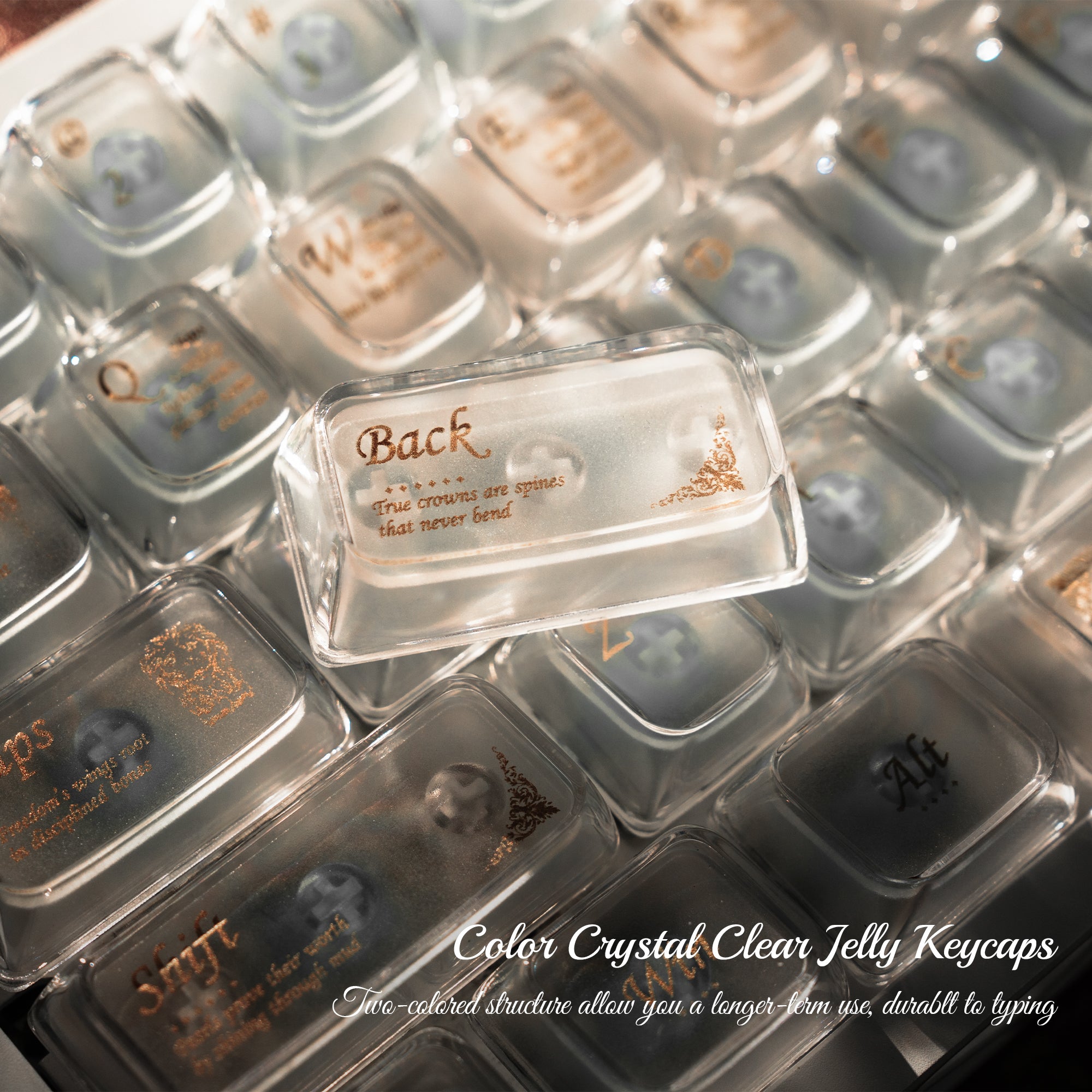 Womier Luna 115-Key MDA Profile Double-Shot Keycap Set