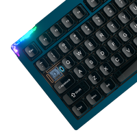 Womier SK87 TKL QMK/VIA Support Wireless Aluminum Custom Keyboard