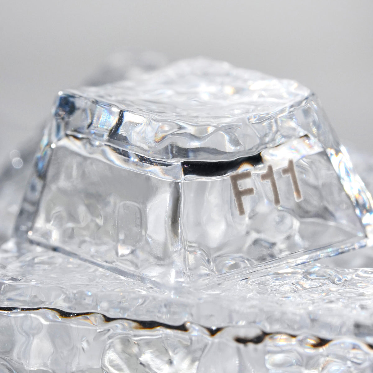 Womier Ripple Clear PC Side-Printed Keycaps  126 Keys