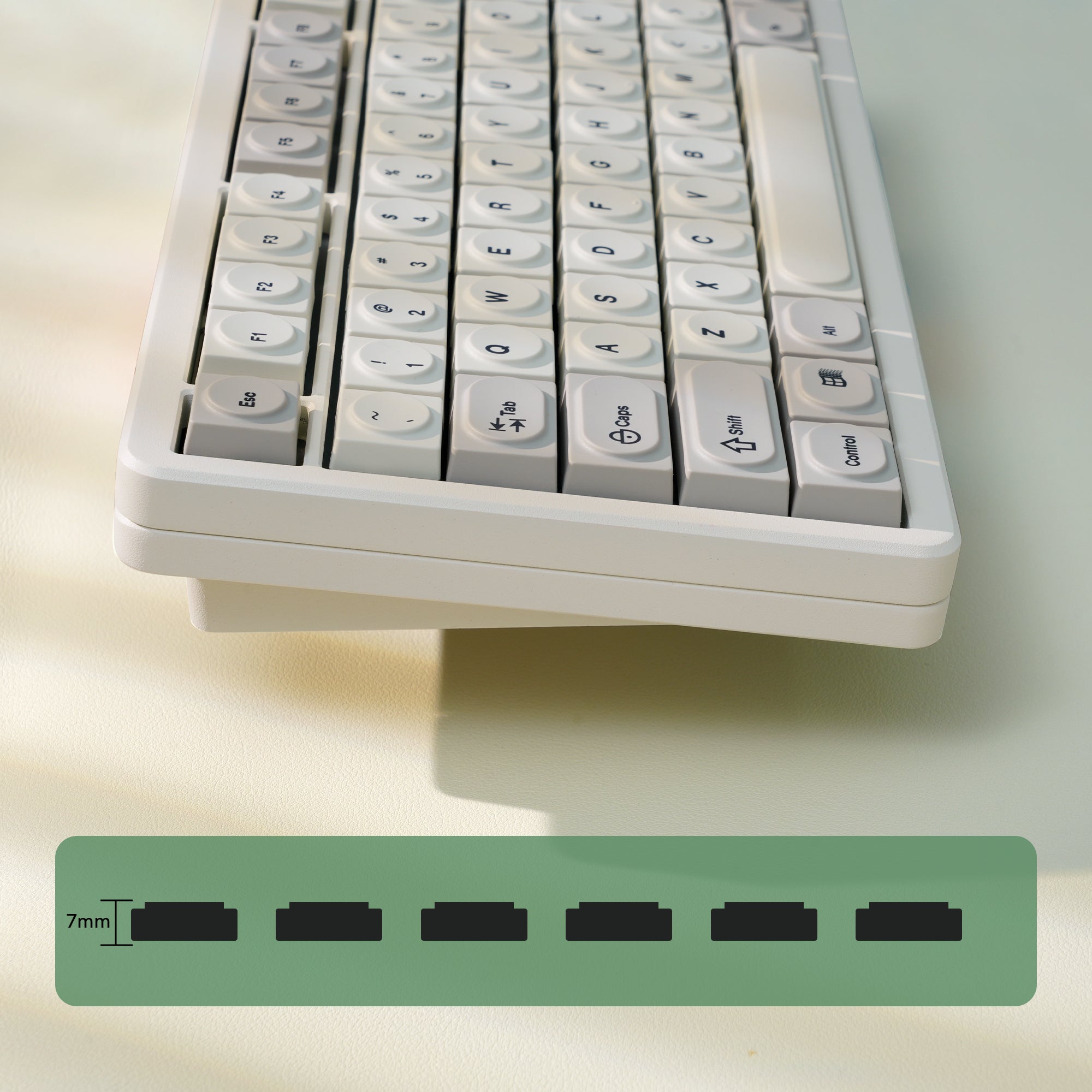 Womier Bricks 137-Key Uniform Profile Dye-Sublimation PBT Keycap Set