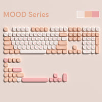 Womier MOOD Series 127-Key MOA Profile Double-Shot PBT Keycap Set (5 Colors)