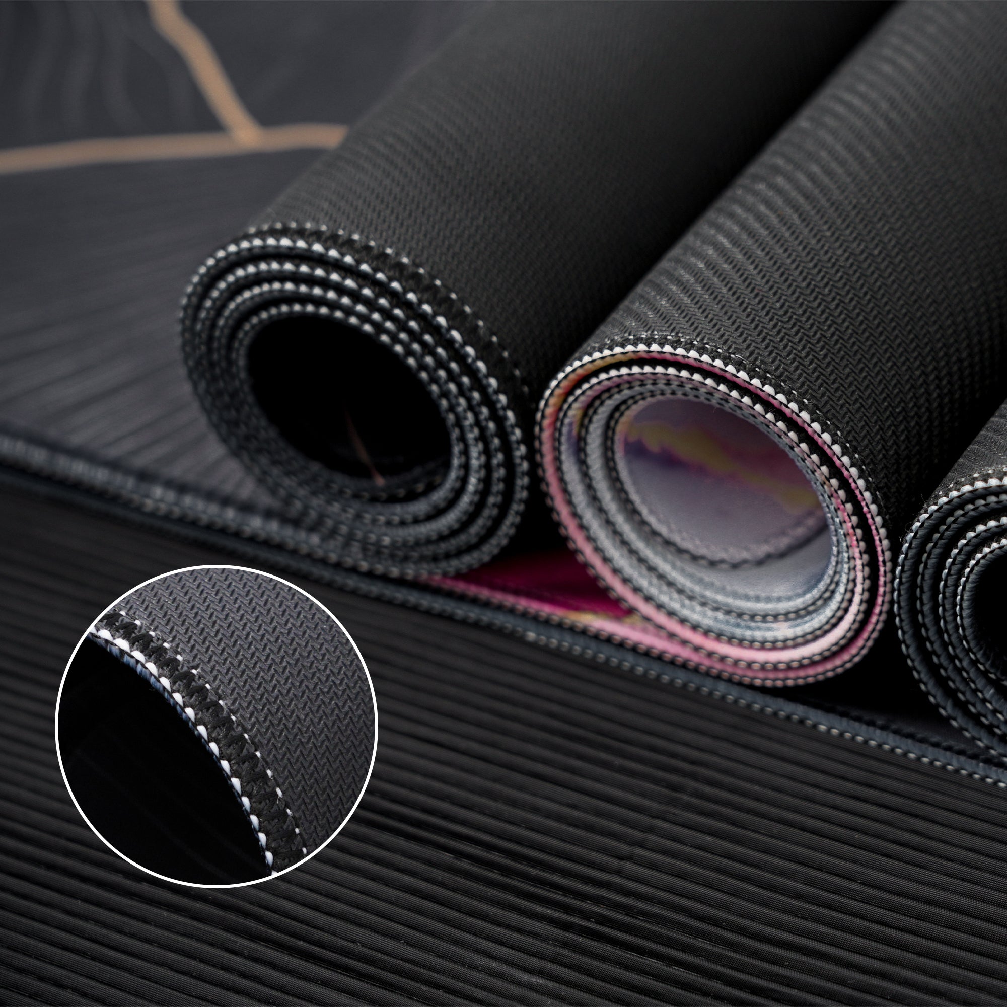 Womier Golden Sun Themed Large Desk Mat