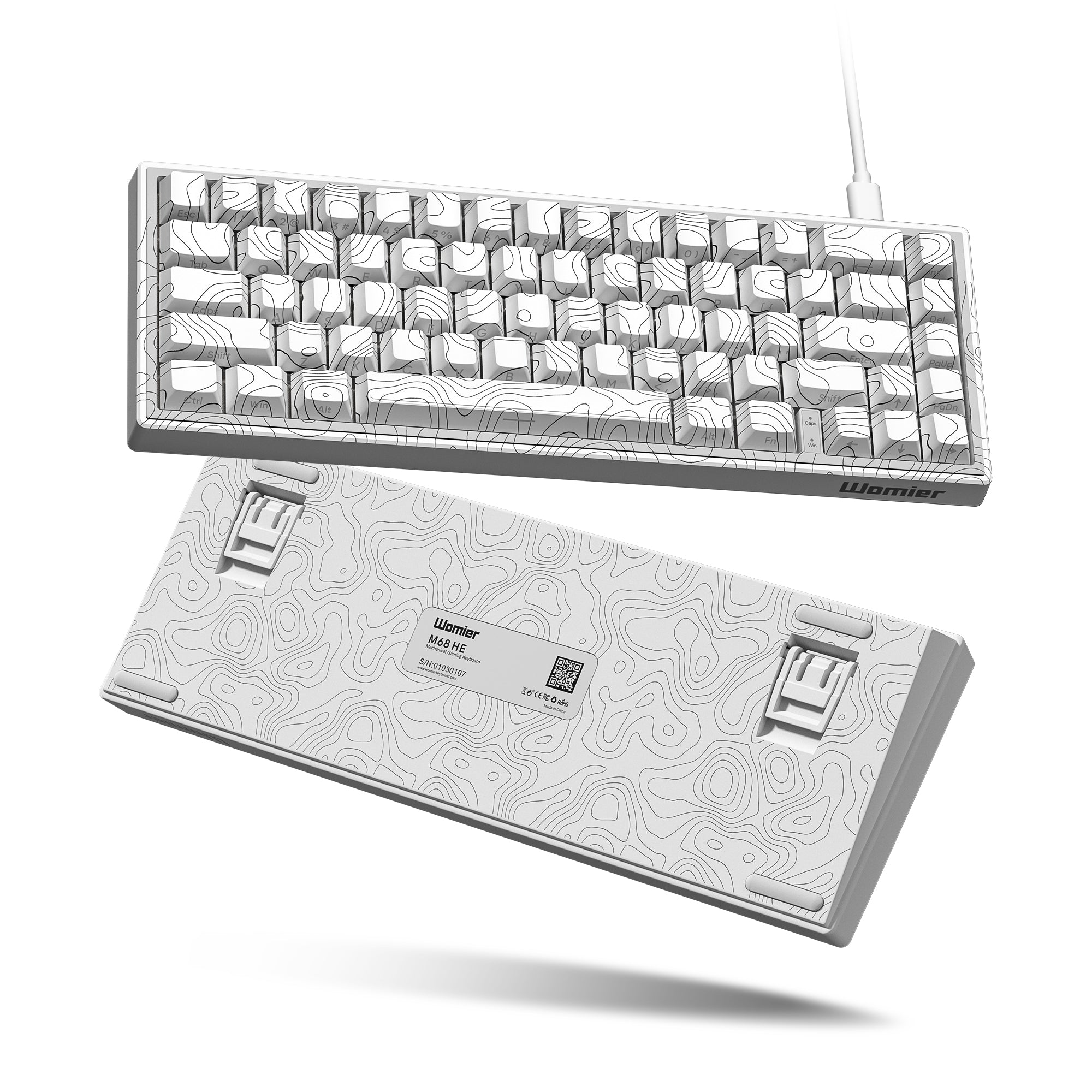 Womier M68 HE V2 65% Themed Hall Effect Wired Gaming Keyboard