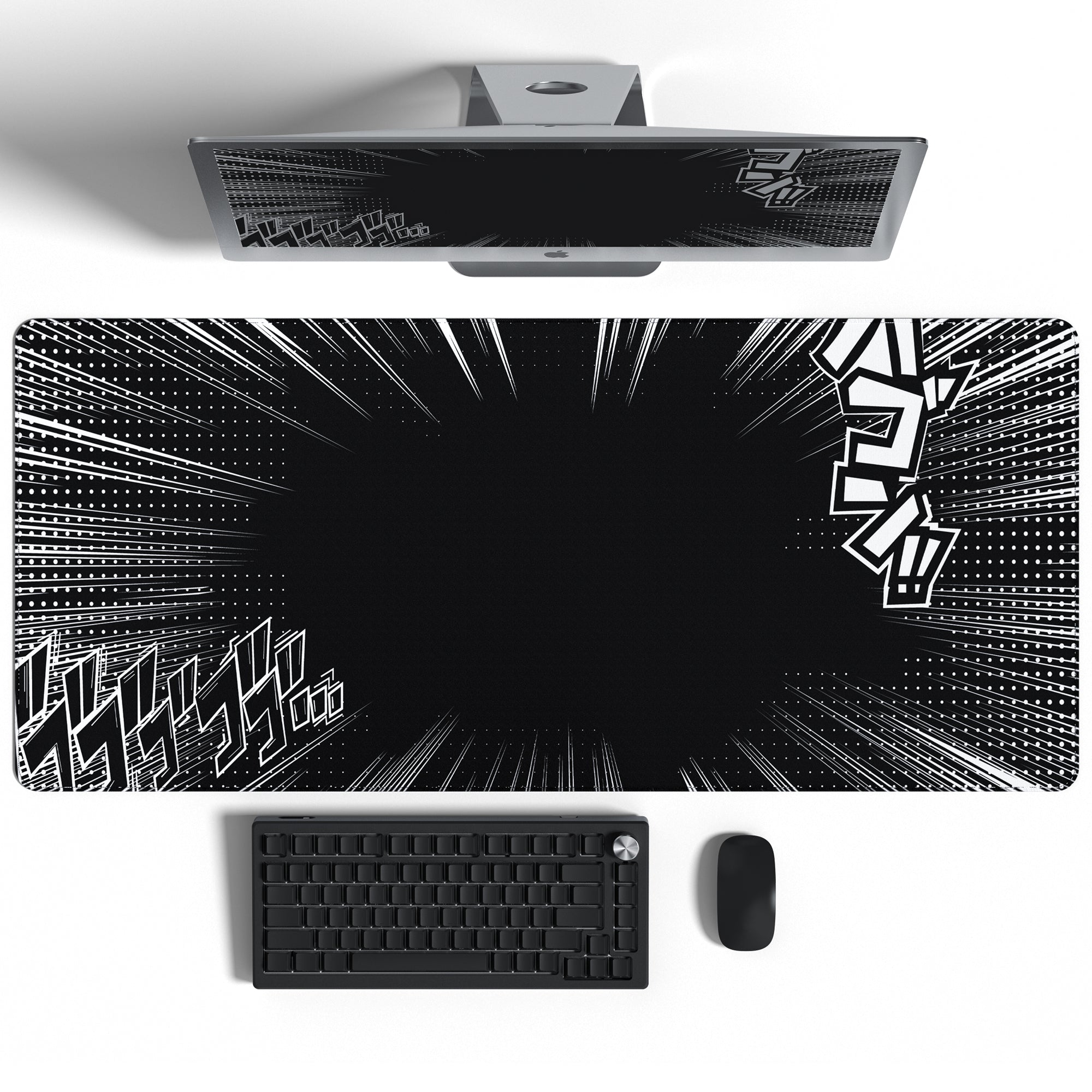 Womier 衝撃 Themed Large Desk Mat