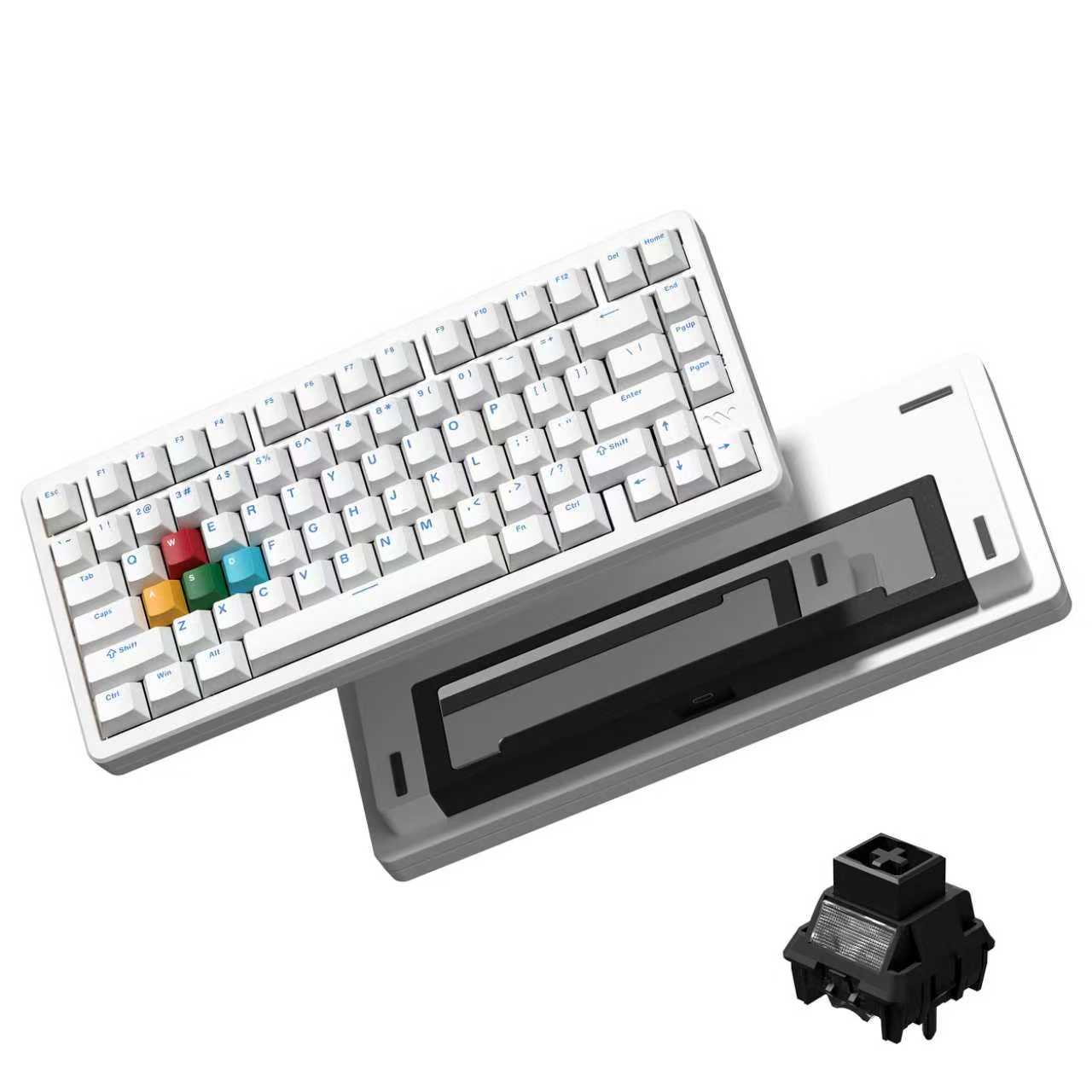 Womier SK75 TMR Wireless Magnetic Switch Aluminum Keyboard
