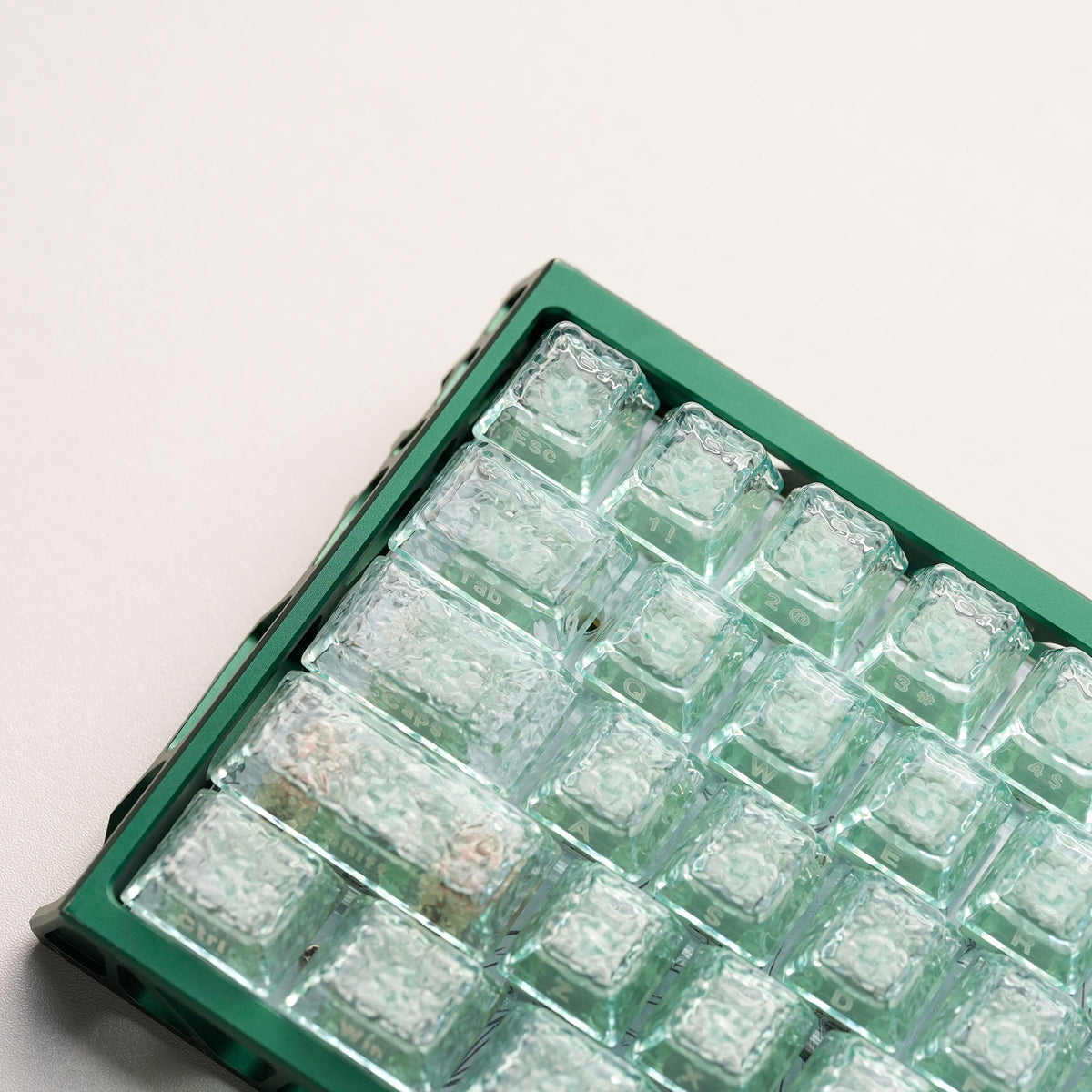 Womier Ripple Clear PC Side-Printed Keycaps  126 Keys